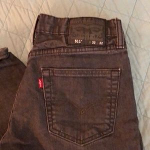 Levi’s 511 Black skinny jeans